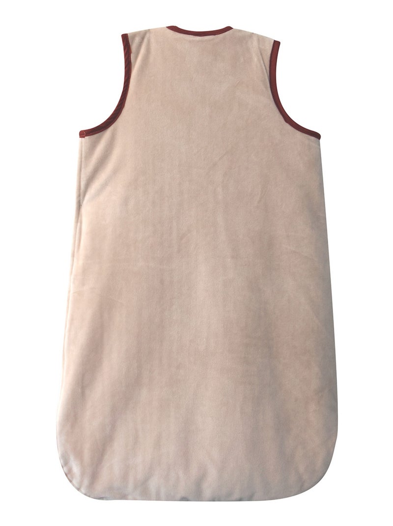 GIGOTEUSE 0/6M PRESTON VELOURS DOUX SANS MANCHES Beige - Kiabi
