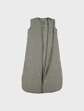 Gigoteuse 100 cm manches amovibles gaze de coton bio Noukie's