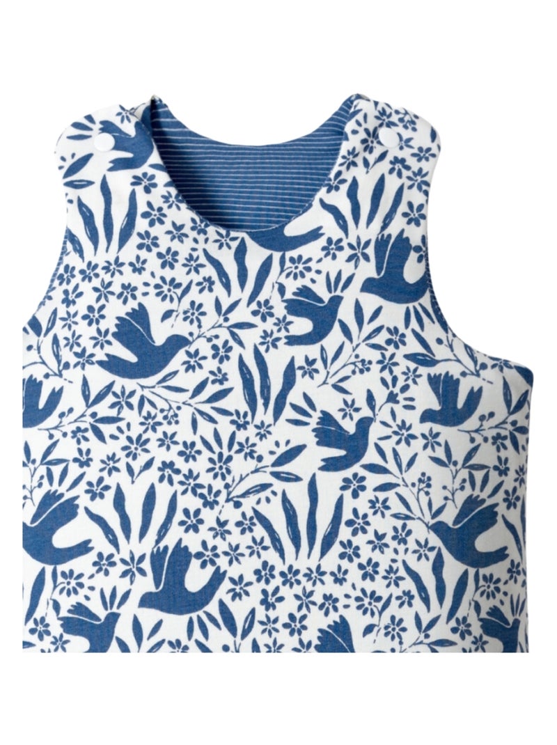 Gigoteuse 4 saisons oiseaux Bleu - Kiabi