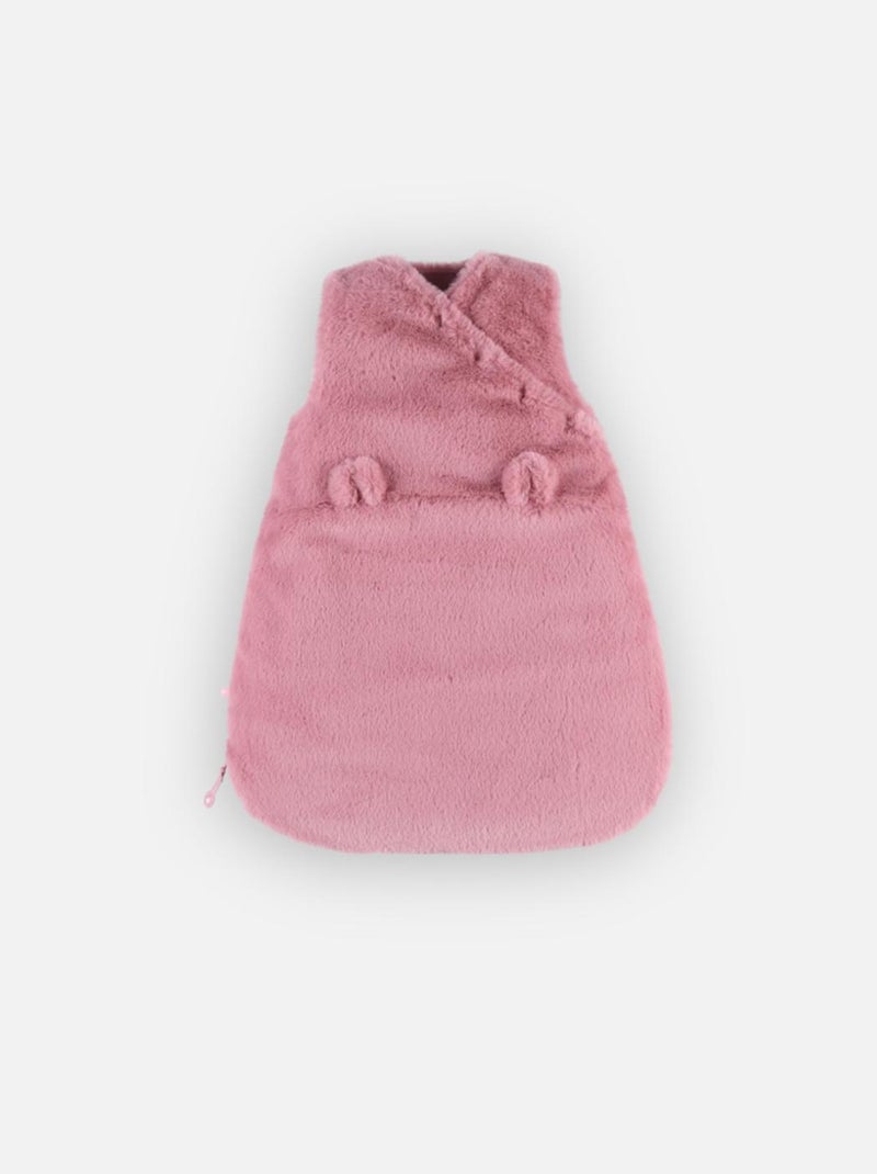 Gigoteuse 50 cm longs poils, rose Rose - Kiabi