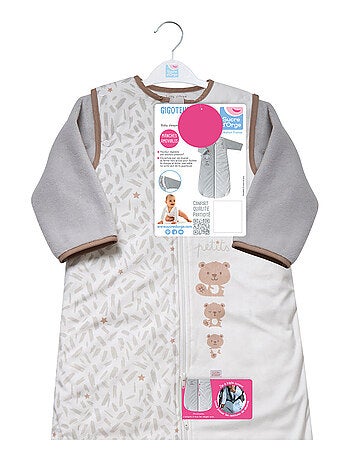 GIGOTEUSE 6/36 OPHELIEN VELOURS DOUX MANCHES AMOVIBLES SECURITE AUTO