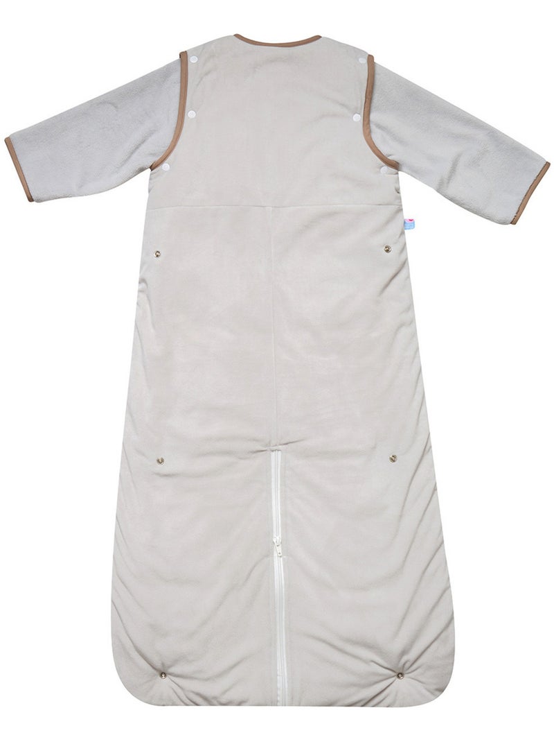 GIGOTEUSE 6/36 OPHELIEN VELOURS DOUX MANCHES AMOVIBLES SECURITE AUTO Gris - Kiabi