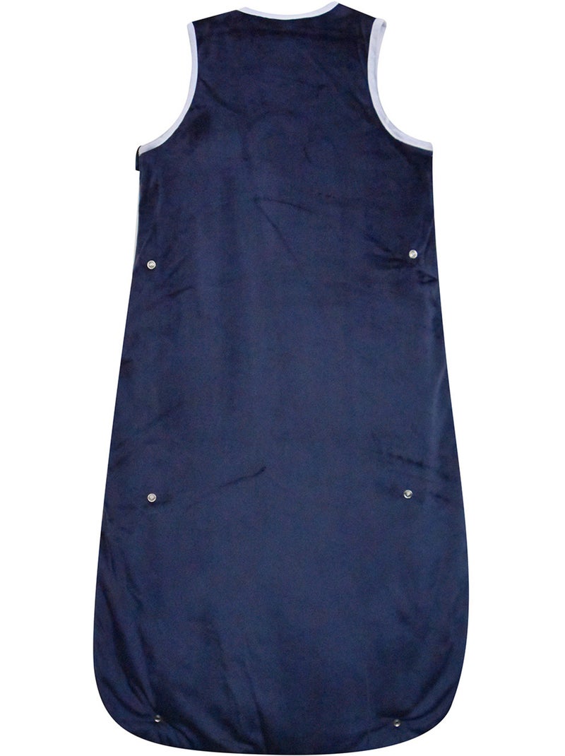 GIGOTEUSE 6/36M EDEN VELOURS DOUX SANS MANCHES Bleu - Kiabi