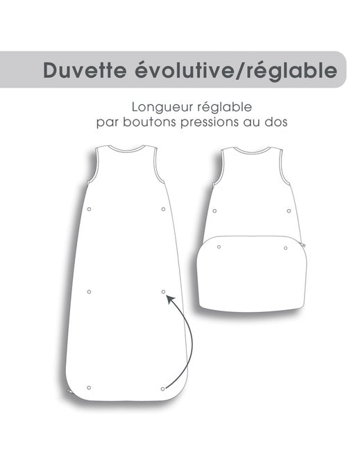 GIGOTEUSE 6/36M EDEN VELOURS DOUX SANS MANCHES - Kiabi