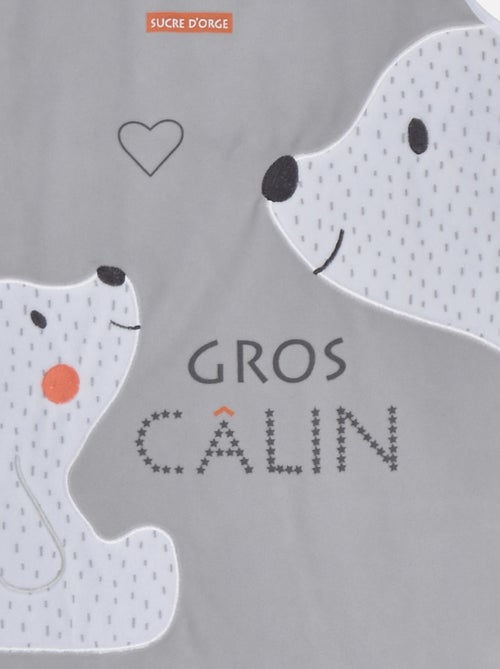 GIGOTEUSE 6/36M EDEN VELOURS DOUX SANS MANCHES - Kiabi