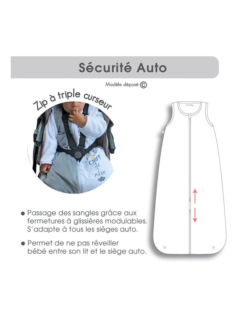 GIGOTEUSE 6/36M ENIS BLEUE SPECIAL VOITURE Bleu - Kiabi