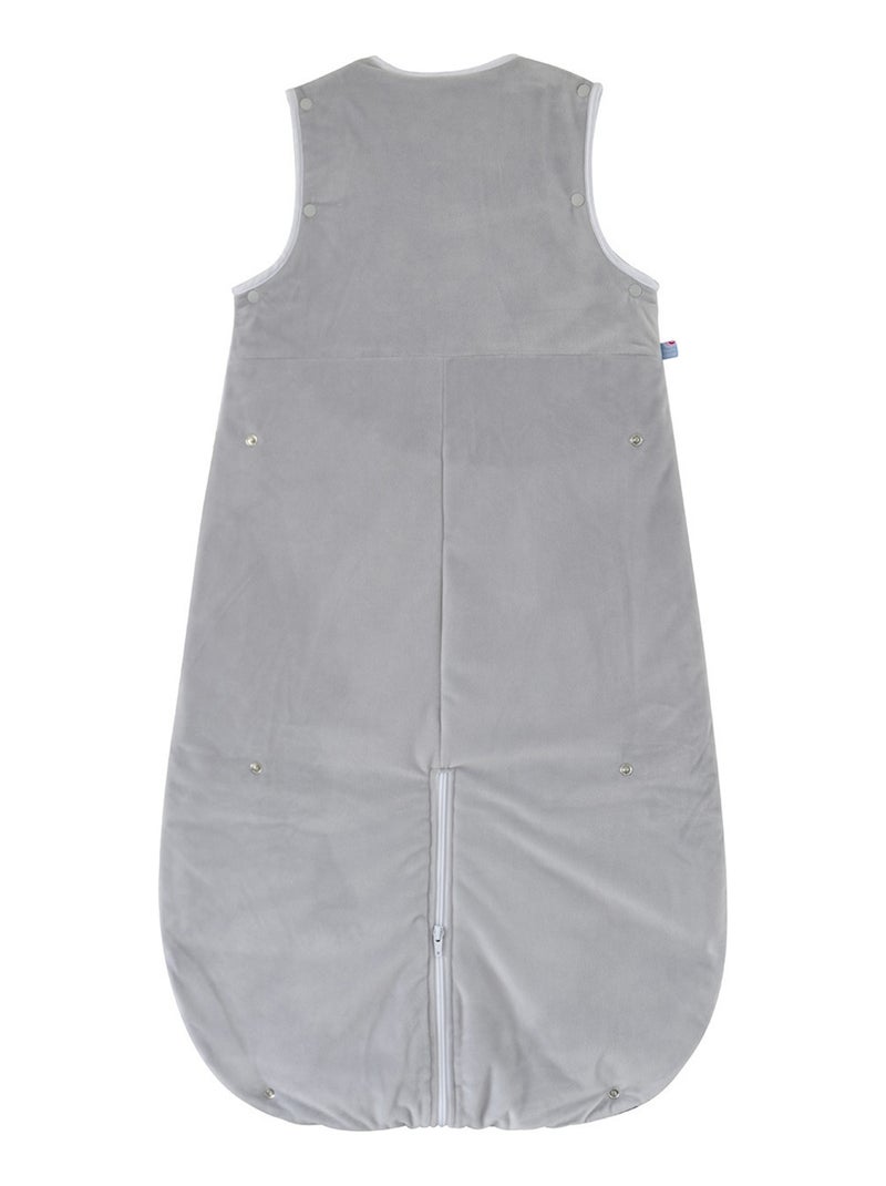 GIGOTEUSE 6/36M ENKI VELOURS DOUX MANCHES AMOVIBLES SECURITE AUTO Gris - Kiabi