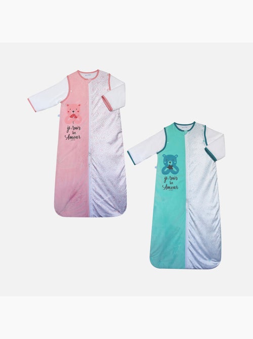 GIGOTEUSE 6/36M GLADIE VELOURS DOUX MANCHES AMOVIBLES SECURITE AUTO - Kiabi GIGOTEUSE 6/36M GLADIE VELOURS DOUX MANCHES AMOVIBLES SECURITE AUTO - Kiabi