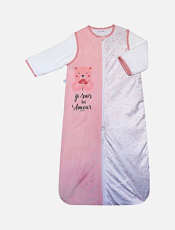 GIGOTEUSE 6/36M GLADIE VELOURS DOUX MANCHES AMOVIBLES SECURITE AUTO