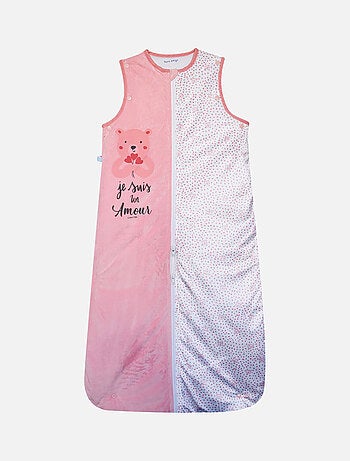 GIGOTEUSE 6/36M GLADIE VELOURS DOUX MANCHES AMOVIBLES SECURITE AUTO