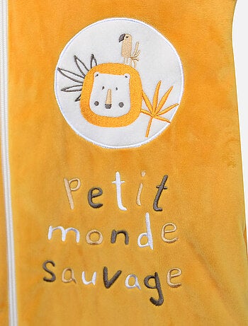 GIGOTEUSE 6/36M HANK VELOURS DOUX MANCHES AMOVIBLES SECURITE AUTO