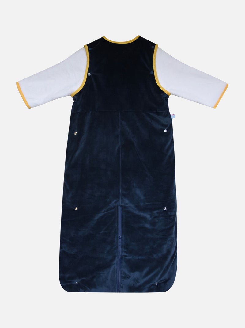 GIGOTEUSE 6/36M ISAÏA VELOURS DOUX MANCHES AMOVIBLES SECURITE AUTO Bleu - Kiabi