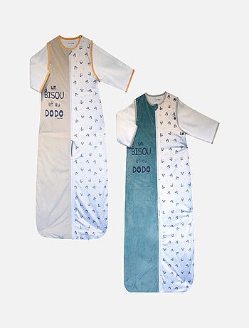 GIGOTEUSE 6/36M ISAO VELOURS DOUX MANCHES AMOVIBLES SECURITE AUTO