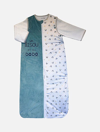 GIGOTEUSE 6/36M ISAO VELOURS DOUX MANCHES AMOVIBLES SECURITE AUTO