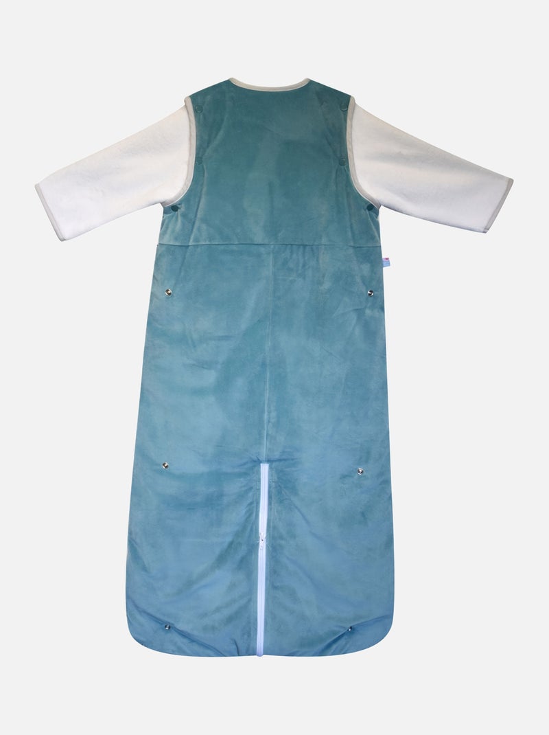 GIGOTEUSE 6/36M ISAO VELOURS DOUX MANCHES AMOVIBLES SECURITE AUTO Gris - Kiabi
