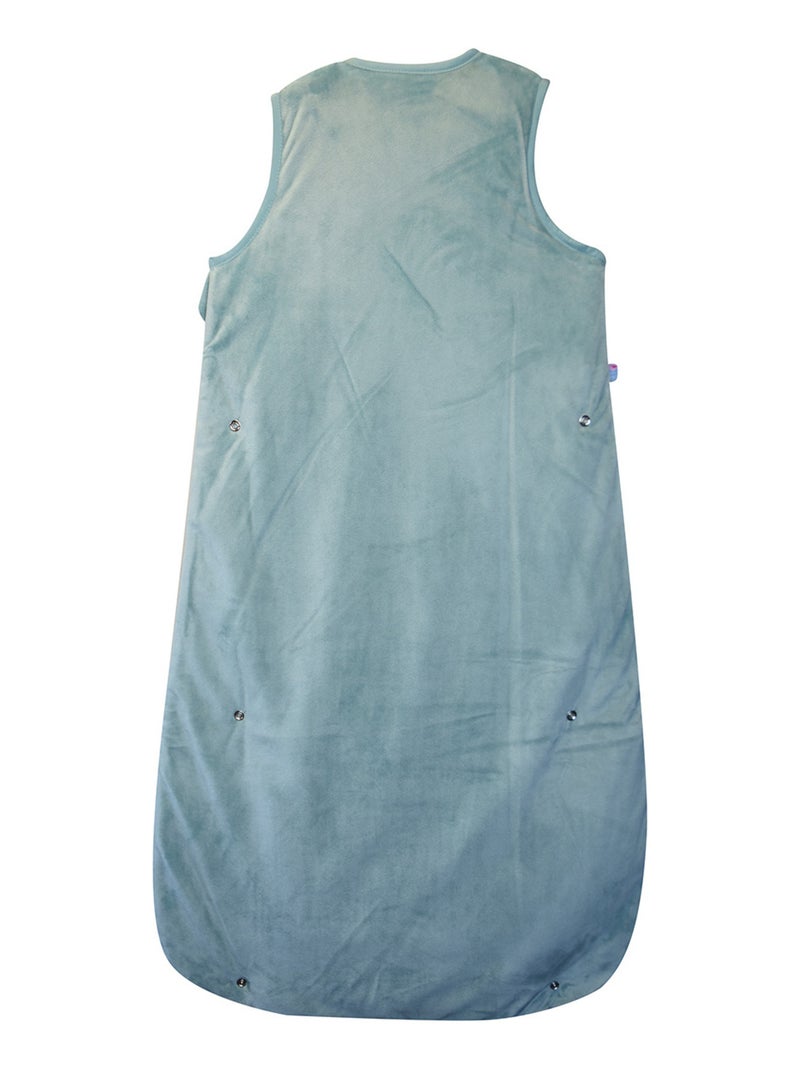 GIGOTEUSE 6/36M JEREMY VELOURS DOUX SANS MANCHES Bleu - Kiabi
