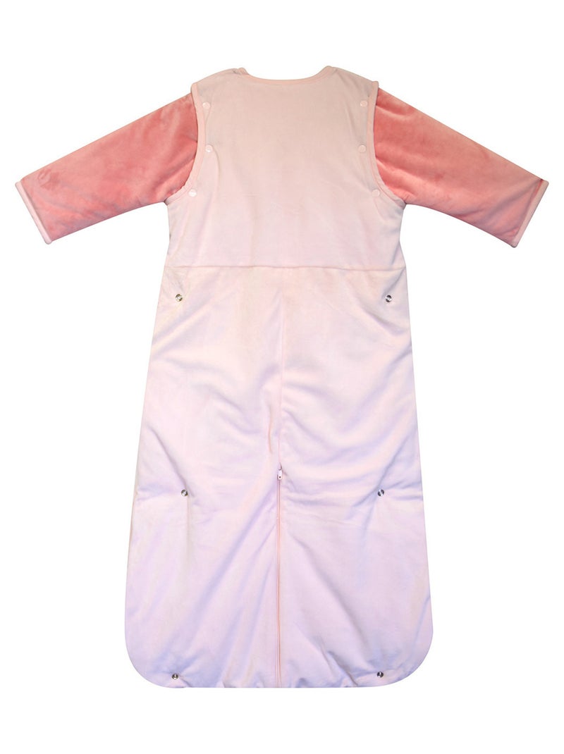 GIGOTEUSE 6/36M JOSY VELOURS DOUX MANCHES AMOVIBLES SECURITE AUTO Rose - Kiabi