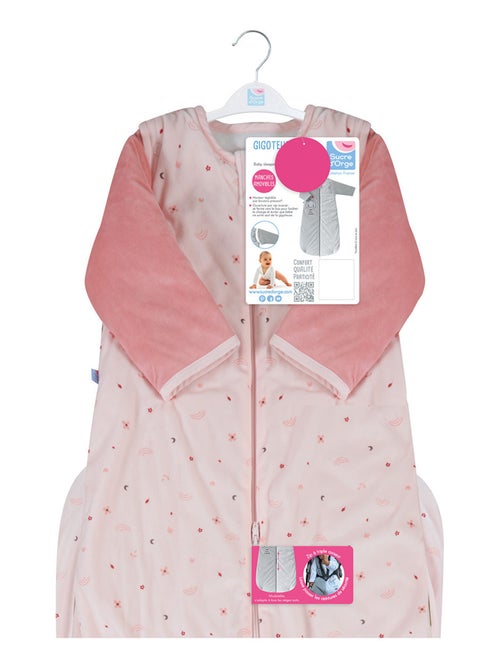GIGOTEUSE 6/36M JOSY VELOURS DOUX MANCHES AMOVIBLES SECURITE AUTO - Kiabi