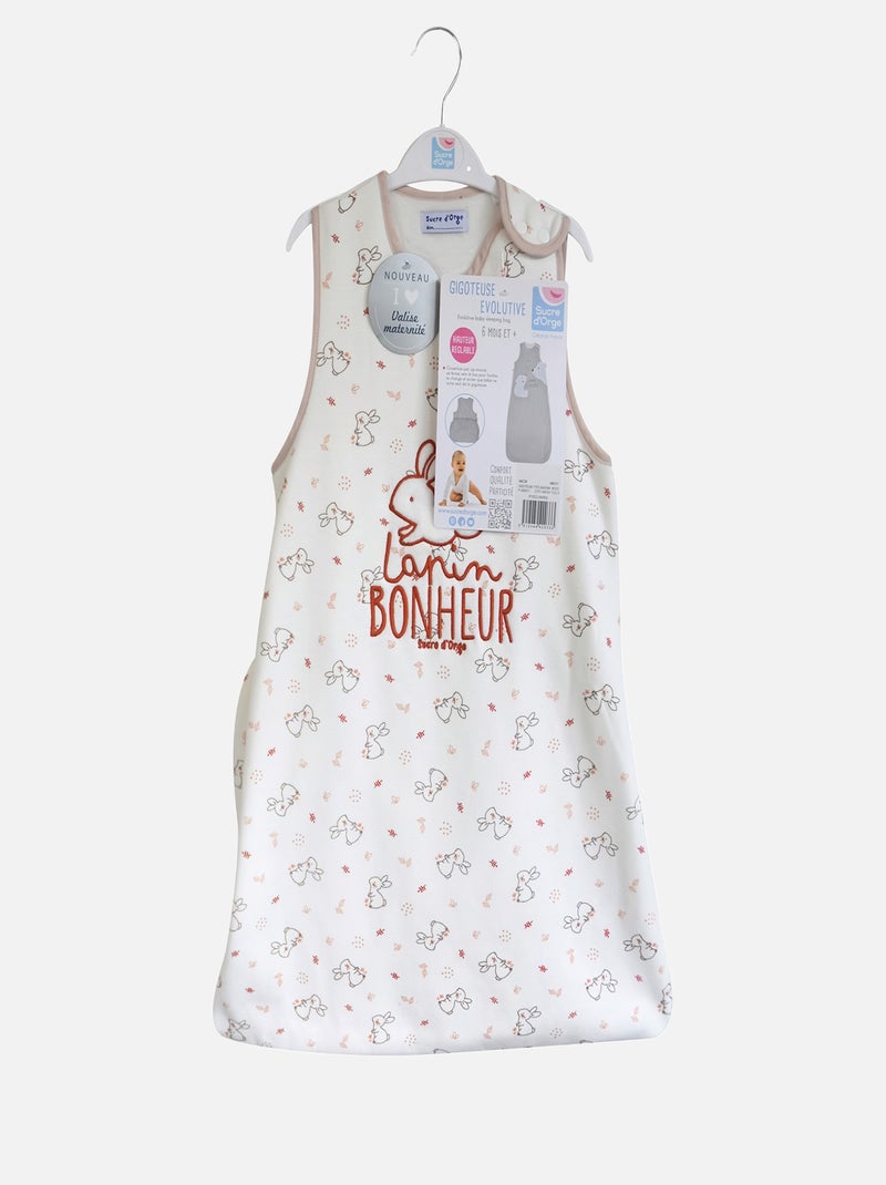 GIGOTEUSE 6/36M LAURELLE MOLLETON SANS MANCHES Blanc - Kiabi