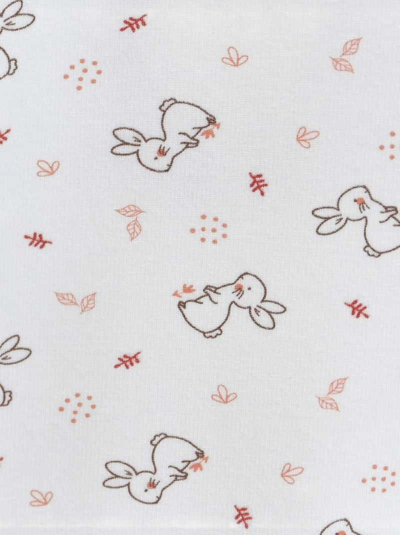 GIGOTEUSE 6/36M LAURELLE MOLLETON SANS MANCHES Blanc - Kiabi