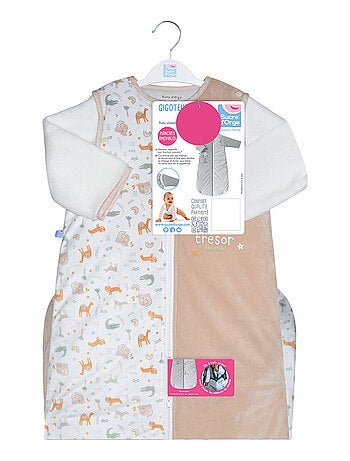 GIGOTEUSE 6/36M LUCIO VELOURS DOUX MANCHES AMOVIBLES SECURITE AUTO