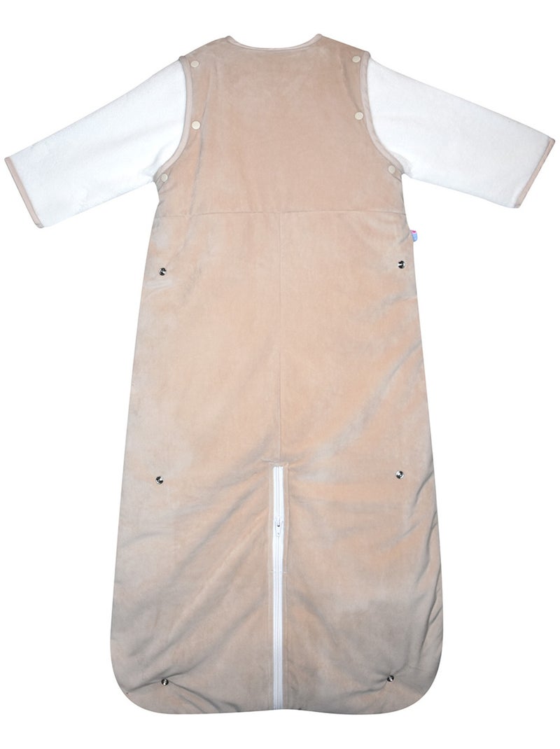 GIGOTEUSE 6/36M LUCIO VELOURS DOUX MANCHES AMOVIBLES SECURITE AUTO Beige - Kiabi
