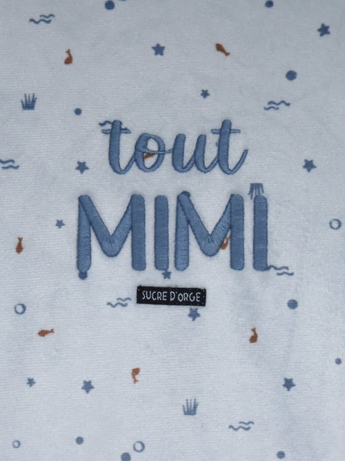 GIGOTEUSE 6/36M MABROUK VELOURS DOUX SANS MANCHES - Kiabi GIGOTEUSE 6/36M MABROUK VELOURS DOUX SANS MANCHES - Kiabi