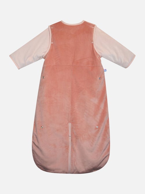 GIGOTEUSE 6/36M MAELIA VELOURS DOUX MANCHES AMOVIBLES SECURITE AUTO - Kiabi GIGOTEUSE 6/36M MAELIA VELOURS DOUX MANCHES AMOVIBLES SECURITE AUTO - Kiabi
