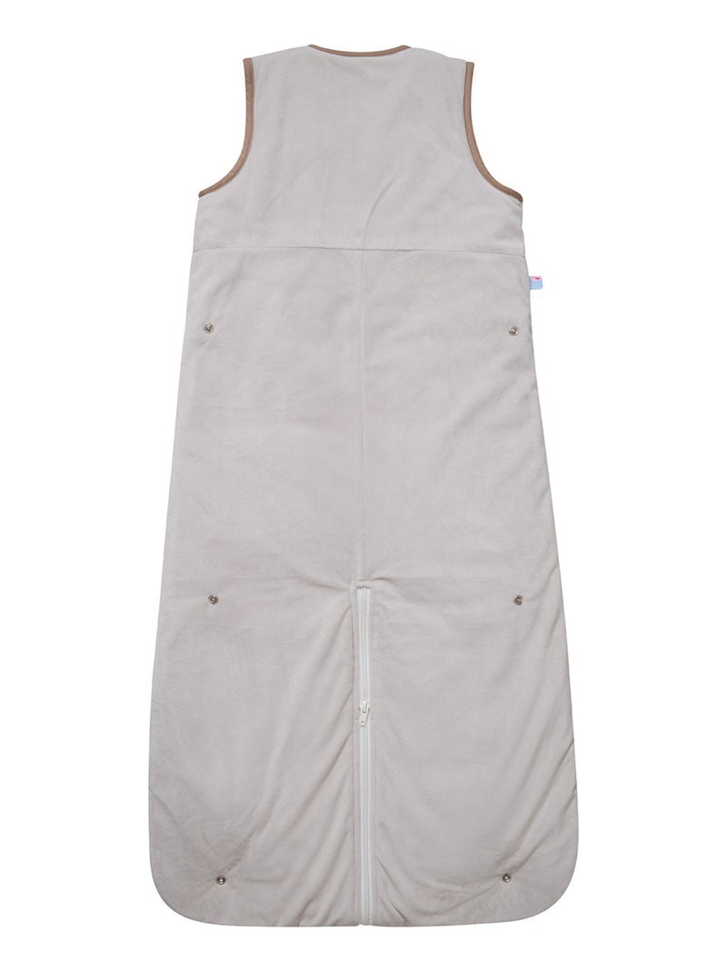 GIGOTEUSE 6/36M ODELIN VELOURS DOUX SANS MANCHES SECURITE AUTO Gris - Kiabi