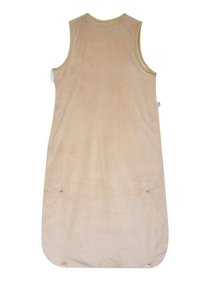 GIGOTEUSE 6/36M ORDIA VELOURS DOUX SANS MANCHES Beige - Kiabi