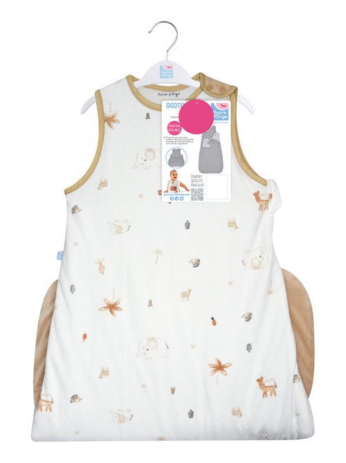 GIGOTEUSE 6/36M ORDIA VELOURS DOUX SANS MANCHES - Kiabi