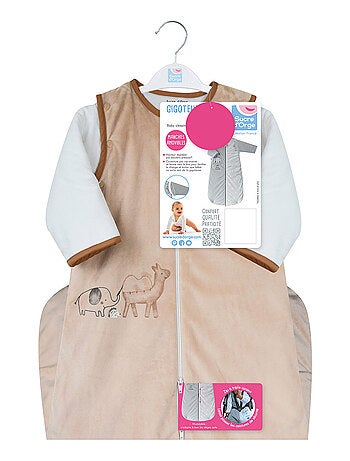 GIGOTEUSE 6/36M OURY VELOURS DOUX MANCHES AMOVIBLES SECURITE AUTO