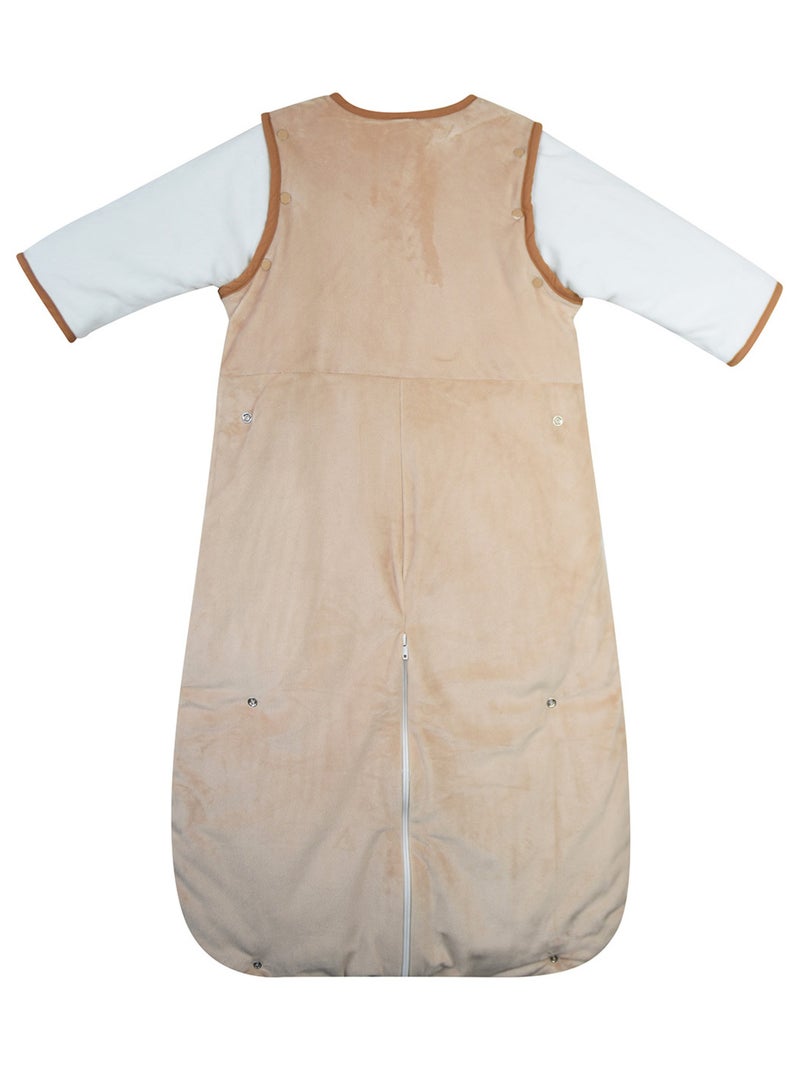 GIGOTEUSE 6/36M OURY VELOURS DOUX MANCHES AMOVIBLES SECURITE AUTO Beige - Kiabi