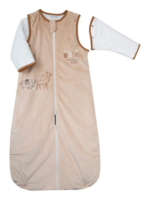 GIGOTEUSE 6/36M OURY VELOURS DOUX MANCHES AMOVIBLES SECURITE AUTO - Kiabi