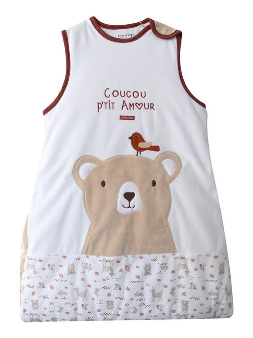 GIGOTEUSE 6/36M PALMYR VELOURS DOUX SANS MANCHES - Kiabi