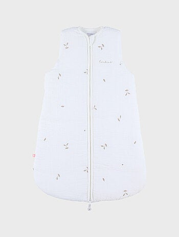 Gigoteuse 70 cm manches amovibles gaze de coton bio Noukie's