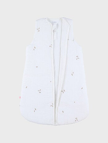 Gigoteuse 70 cm manches amovibles gaze de coton bio Noukie's