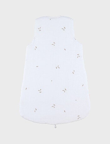 Gigoteuse 70 cm manches amovibles gaze de coton bio Noukie's