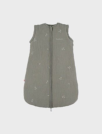 Gigoteuse 70 cm manches amovibles gaze de coton bio Noukie's