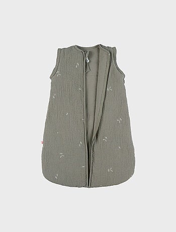 Gigoteuse 70 cm manches amovibles gaze de coton bio Noukie's