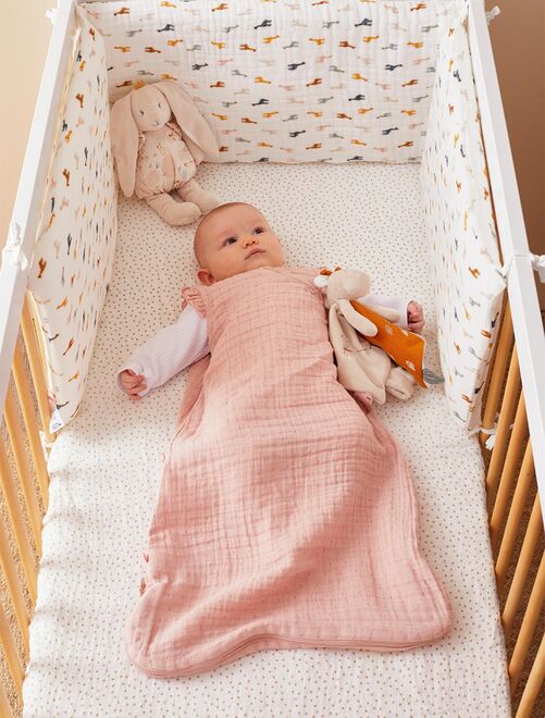 Gigoteuse et pyjama bébé - Gigoteuse mousseline coton - Maman Natur'elle