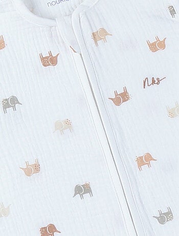 Gigoteuse 70 cm mousseline, Noukie's