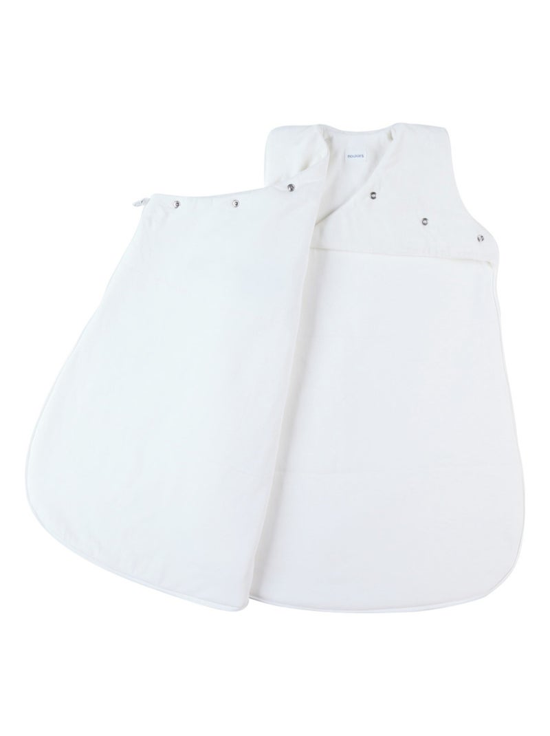 Gigoteuse 70 cm Tiga, Stegi & Ops en Veloudoux®, Noukie's Blanc - Kiabi