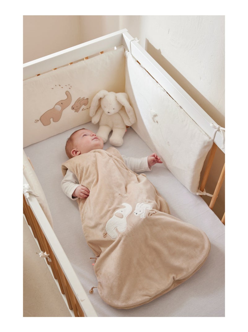 Gigoteuse 70cm, Veloudoux® - Bali & Snow Noukie's Beige - Kiabi