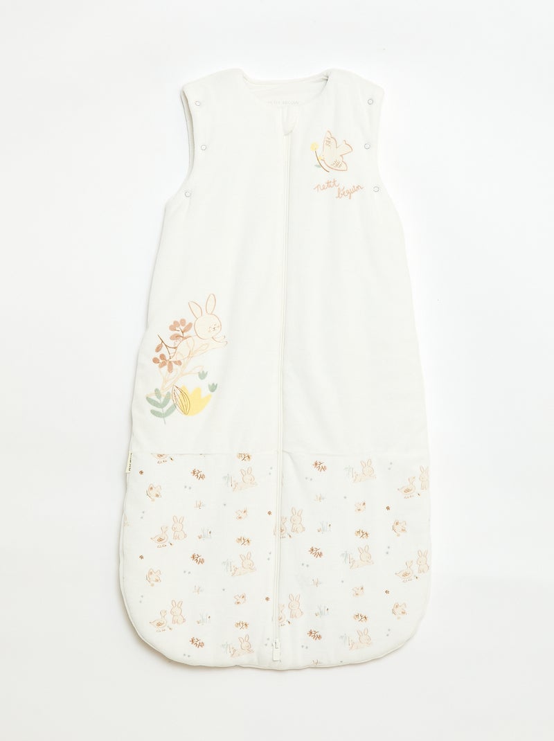 Gigoteuse avec manches amovibles TOG3 Blanc - Kiabi