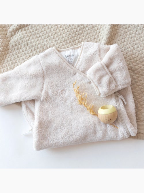 Gigoteuse avec moufles hiver  - TOG 2.5 Chaud tout doux - Kiabi