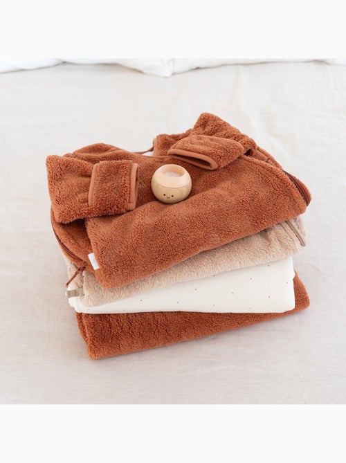 Gigoteuse avec moufles hiver  - TOG 2.5 Chaud tout doux - Kiabi