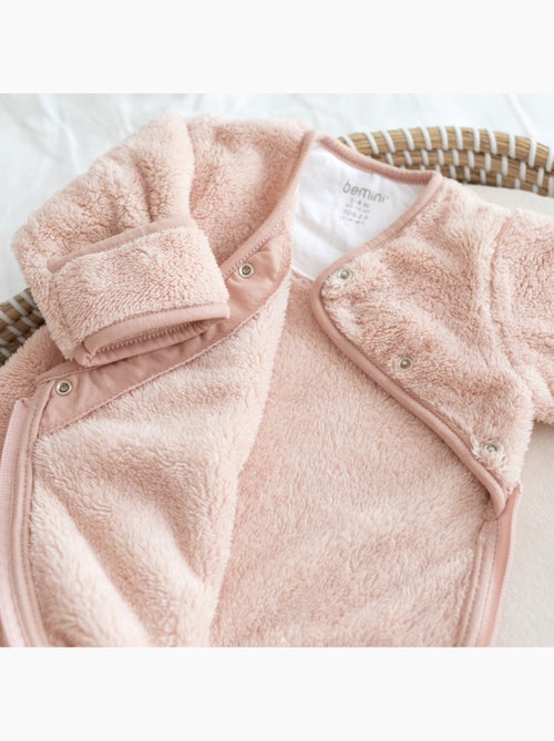 Gigoteuse avec moufles hiver  - TOG 2.5 Chaud tout doux - Kiabi