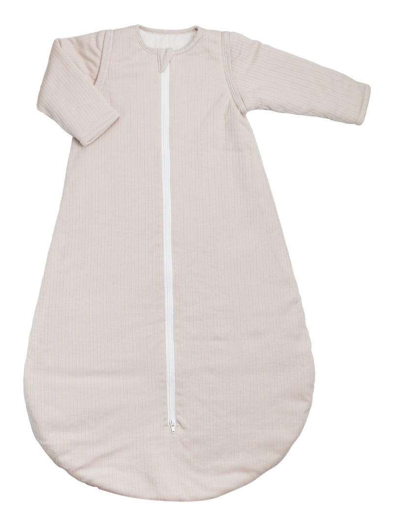 Gigoteuse bébé avec manches amovibles Marron clair - Kiabi