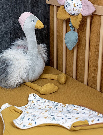 Gigoteuse bébé chaude sans manches en gaze de coton